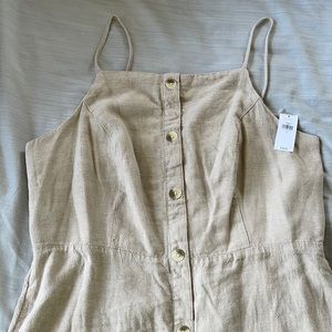 Max linen dress NWT Old Navy Sz L